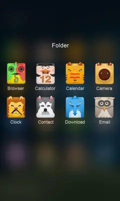 Animal GO Launcher Theme android App screenshot 0